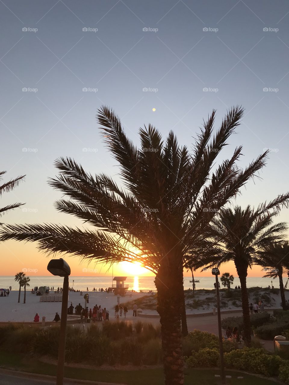 Sunset Clearwater beach 