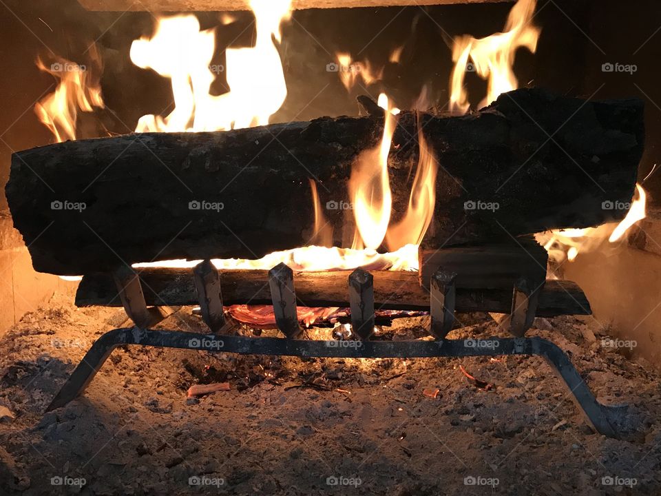 When the temperature drops the best thing to do is sit around the warm cozy fire!