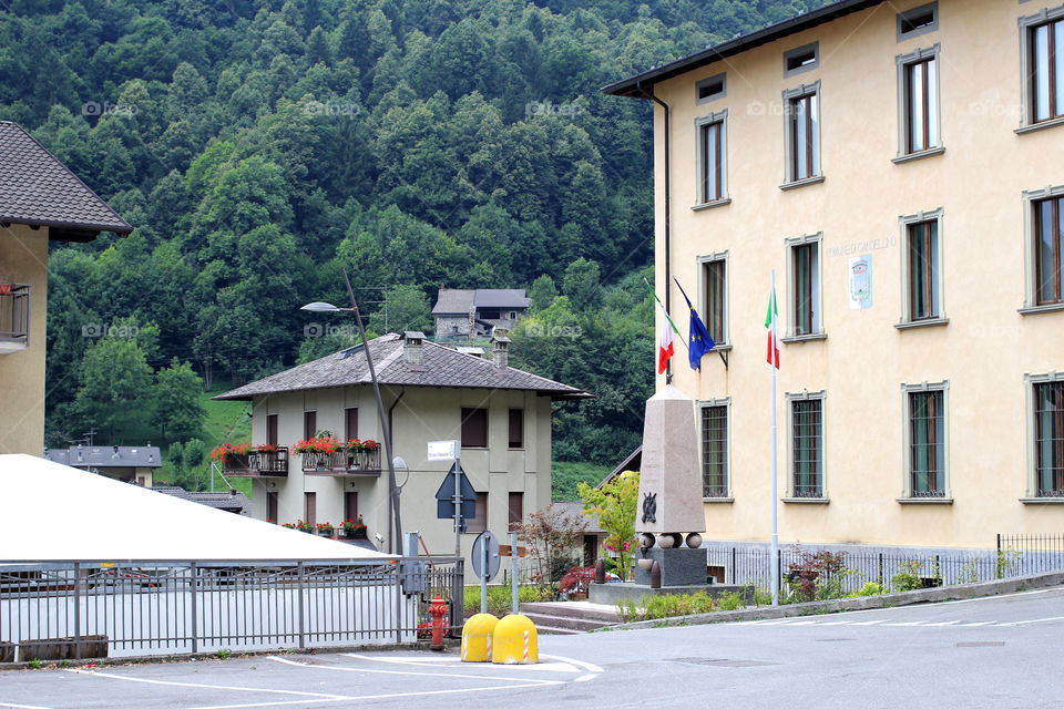 Italy, the village of Gandelino, province