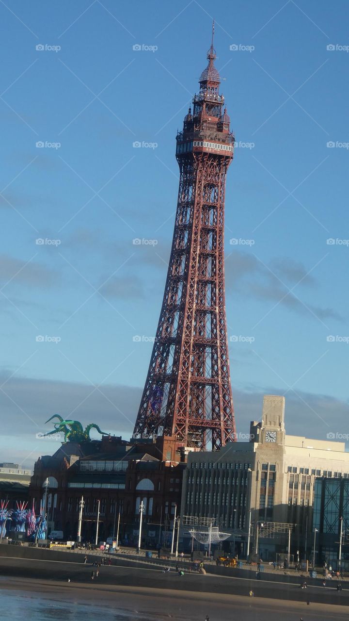 A view of Blackpool Tower