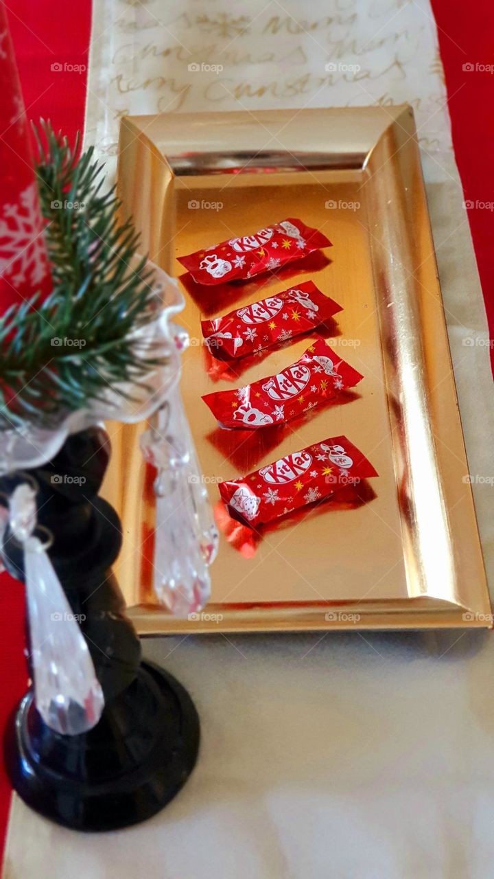 Kit Kat - christmas chocolate - Nestle - winter- Edition