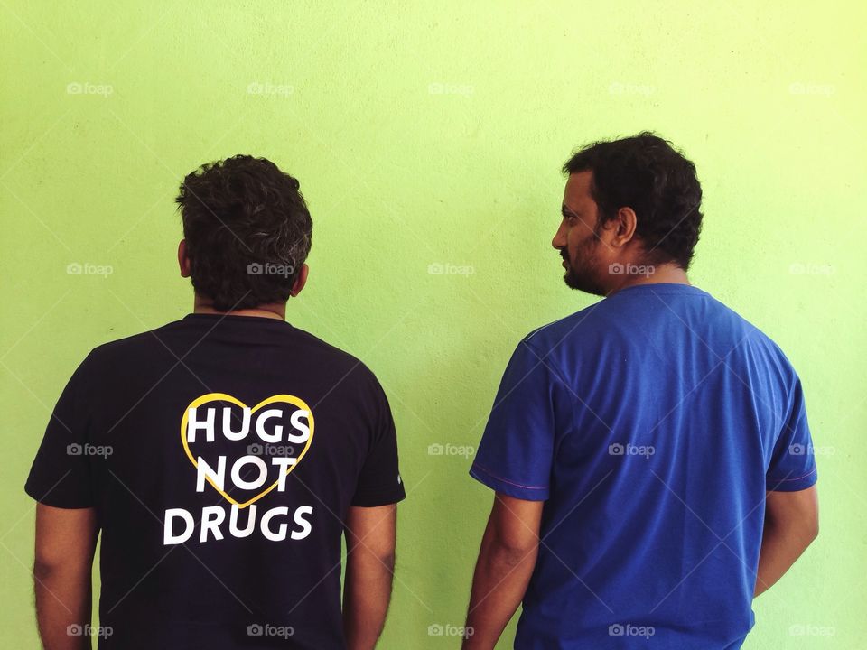 Hugs not drugs