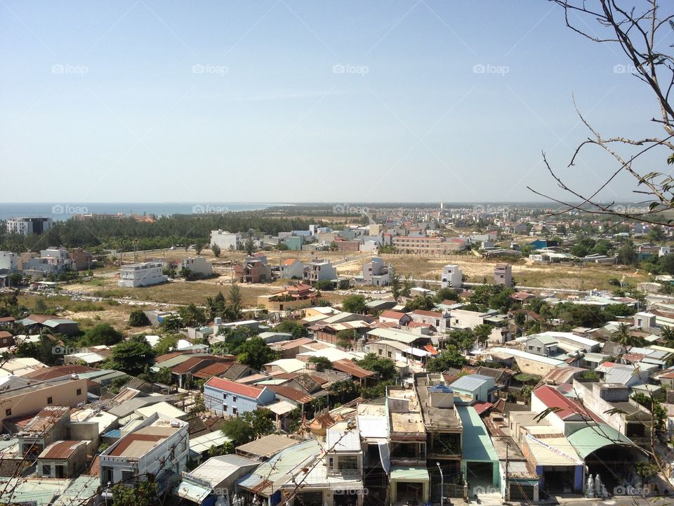 View from the air - Vietnam