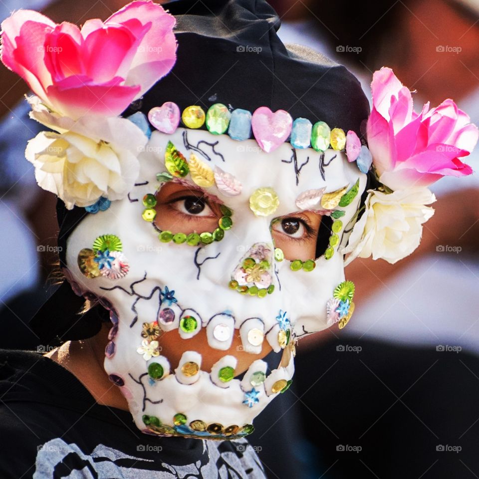 Day of the dead celebration in New Mexico