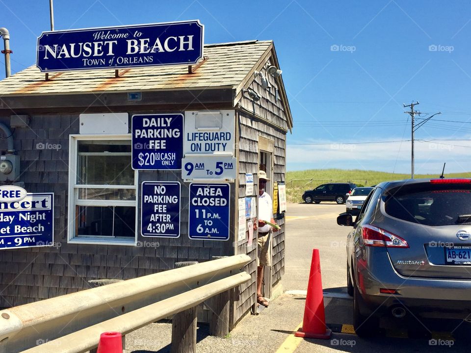 Entrance to Nauset Beach