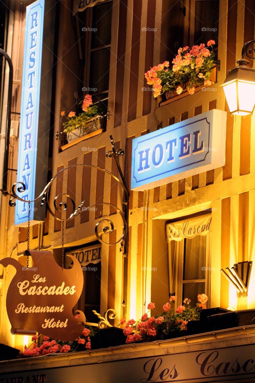 Old hotel in Honfleur