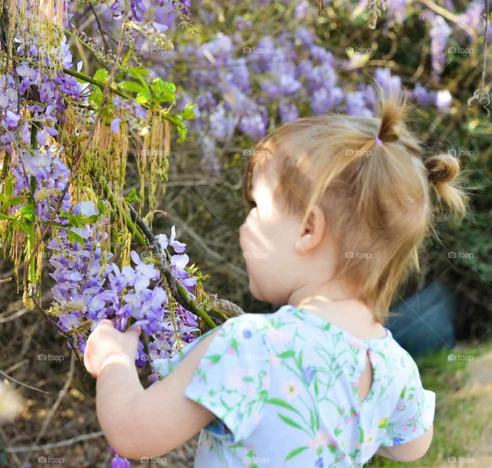 Smell the flowers 