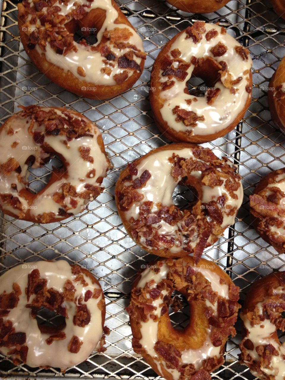 Bacon Maple Donuts 