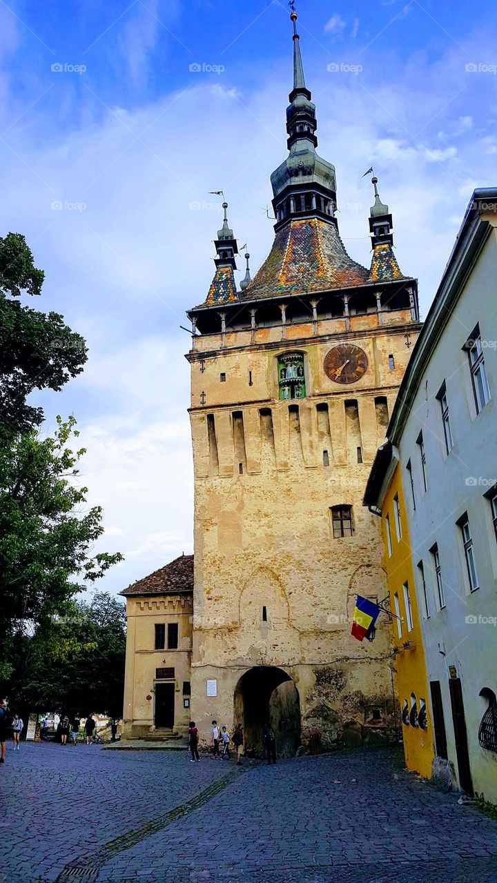 fortified church, Sighisoara, Romania