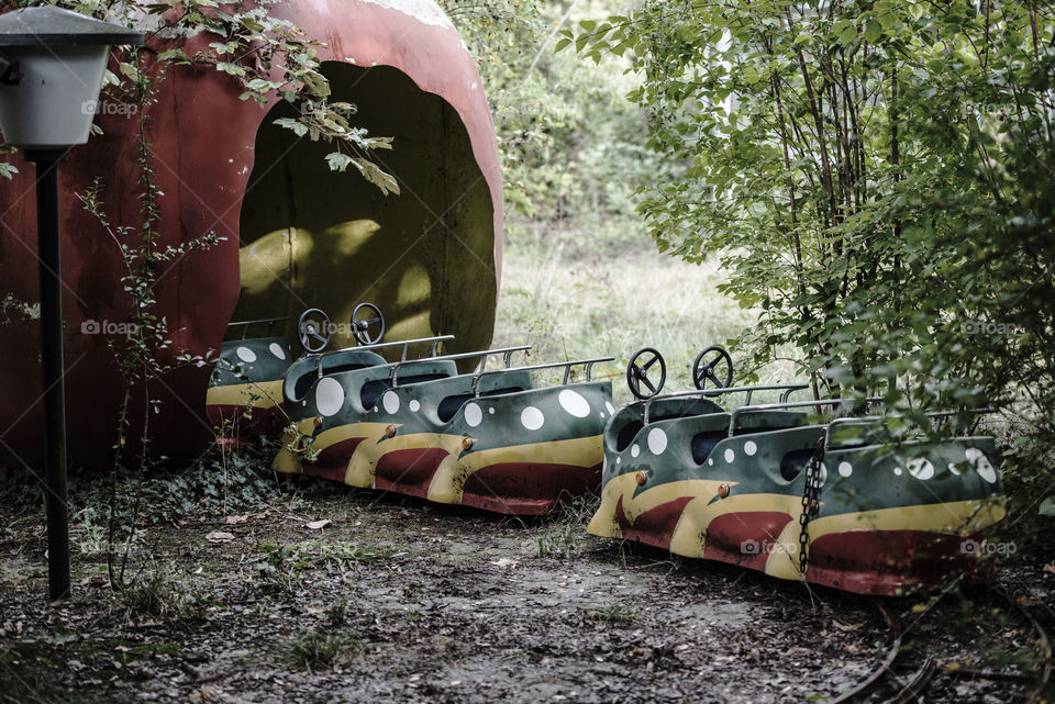 Greenland abandoned amusement park