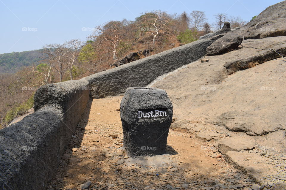 Concrete Dustbin