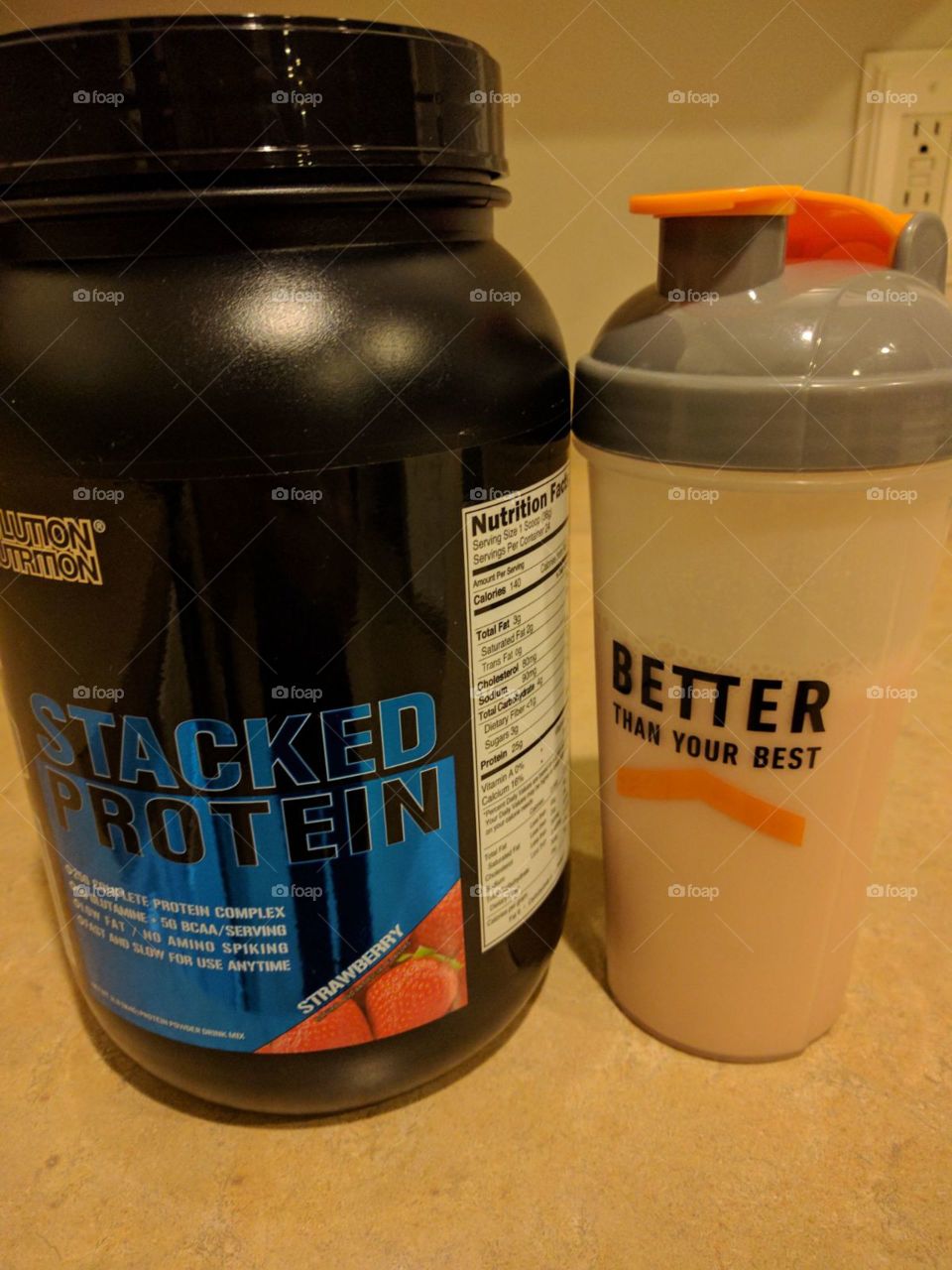 Stacked Protein