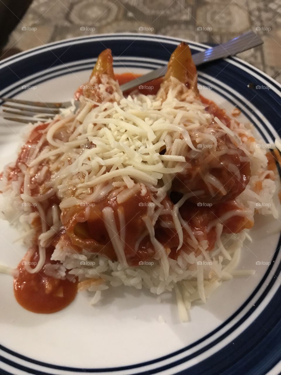 Stuffed banana peppers 