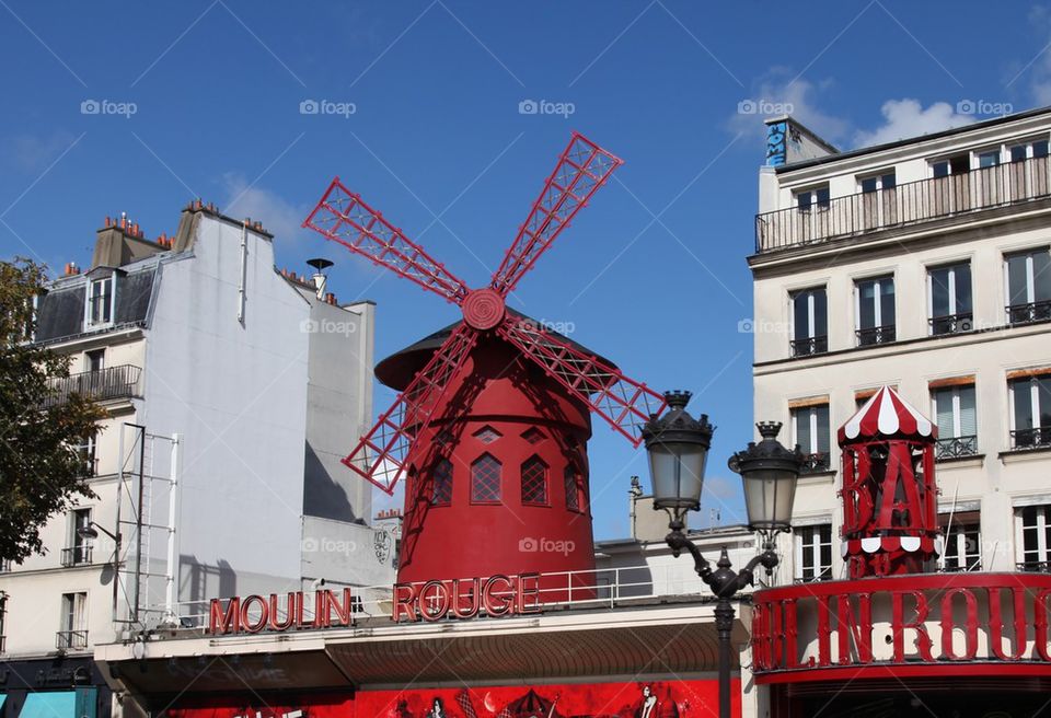 Moulin Rouge in Paris