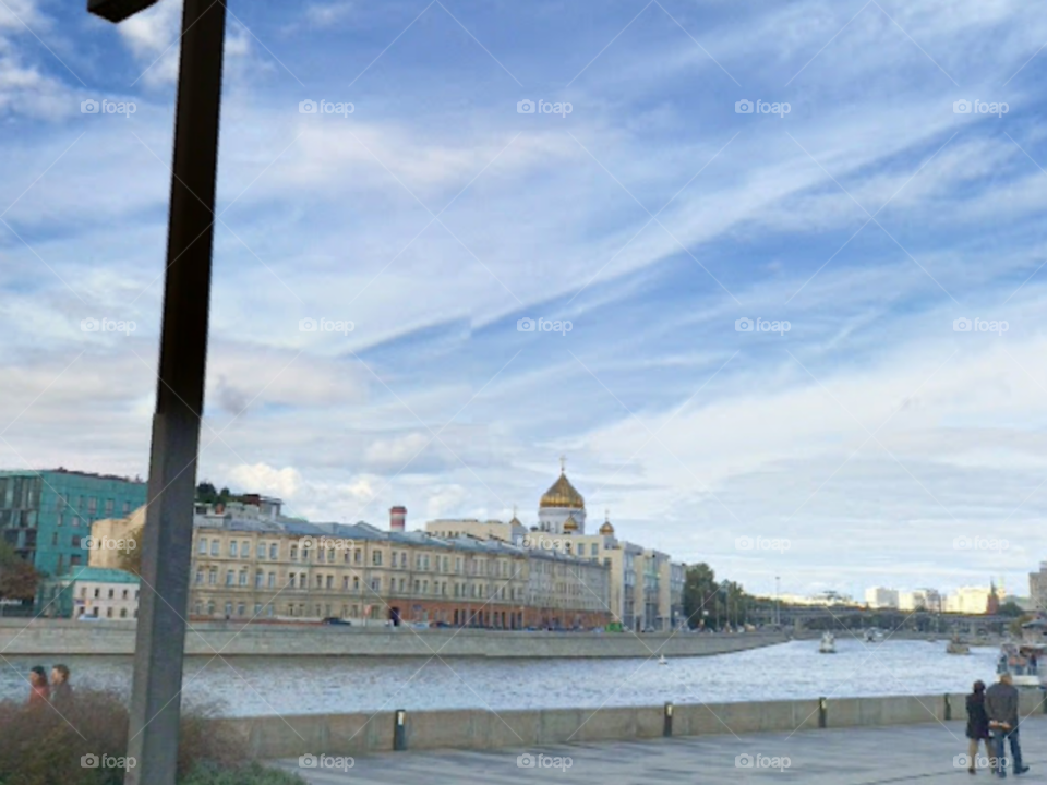 Набережная река Волга , Москва