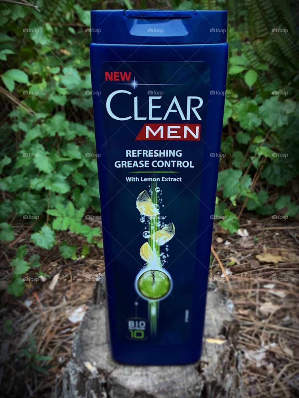 Clear shampoo for Men.