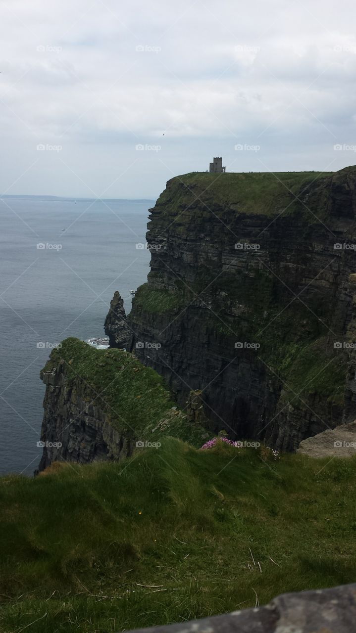 castle on cliff