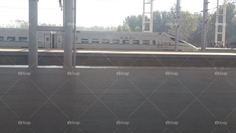 Bullet train in China