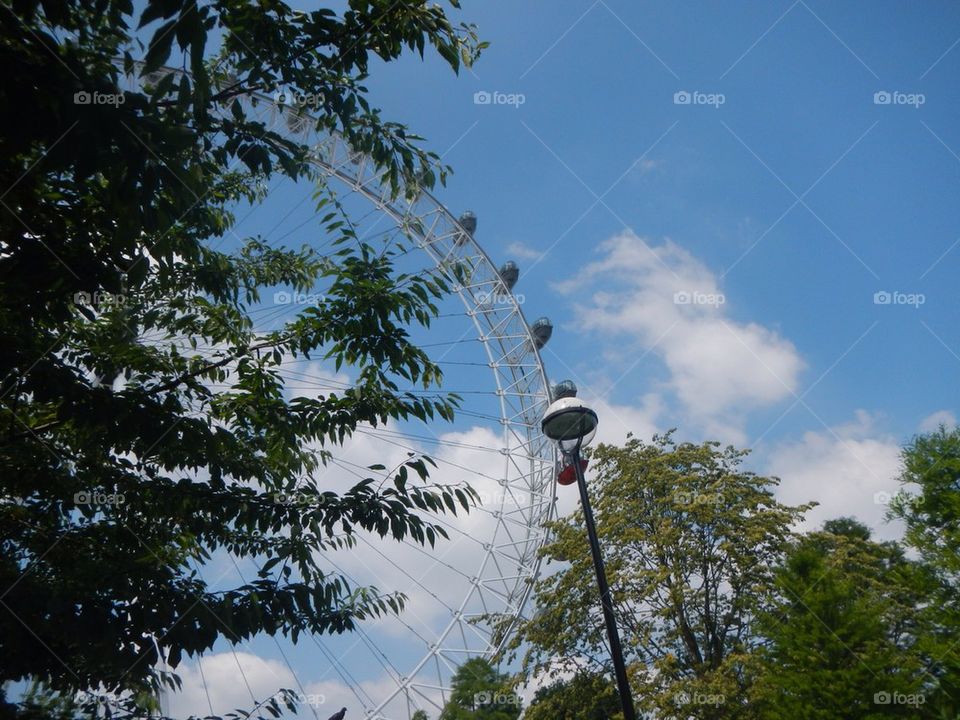london united kingdom the london eye monument / landmark by The_Picture_man