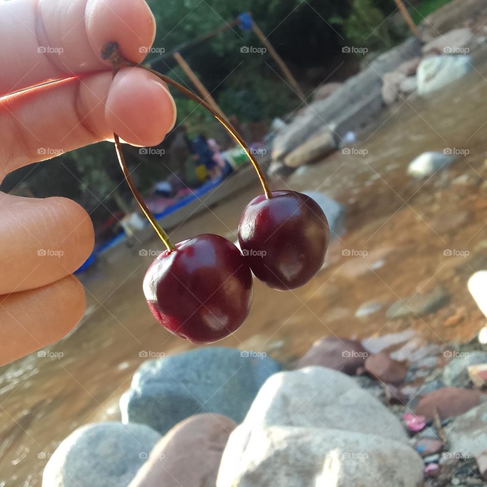 small moments of hapiness, nice red round fruits, nice moment