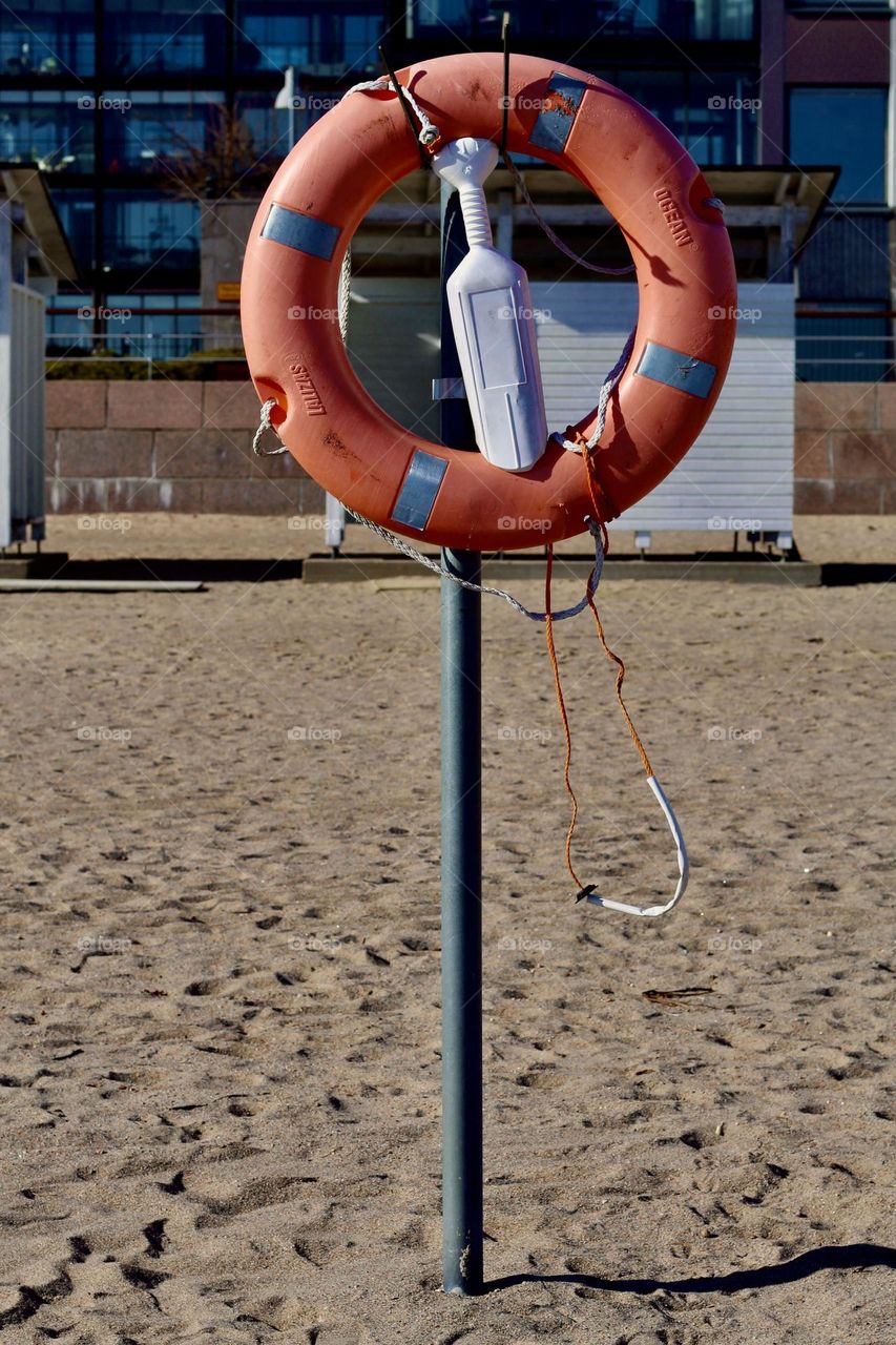 Beach waiting for summer to start @Vuosaari, Finland