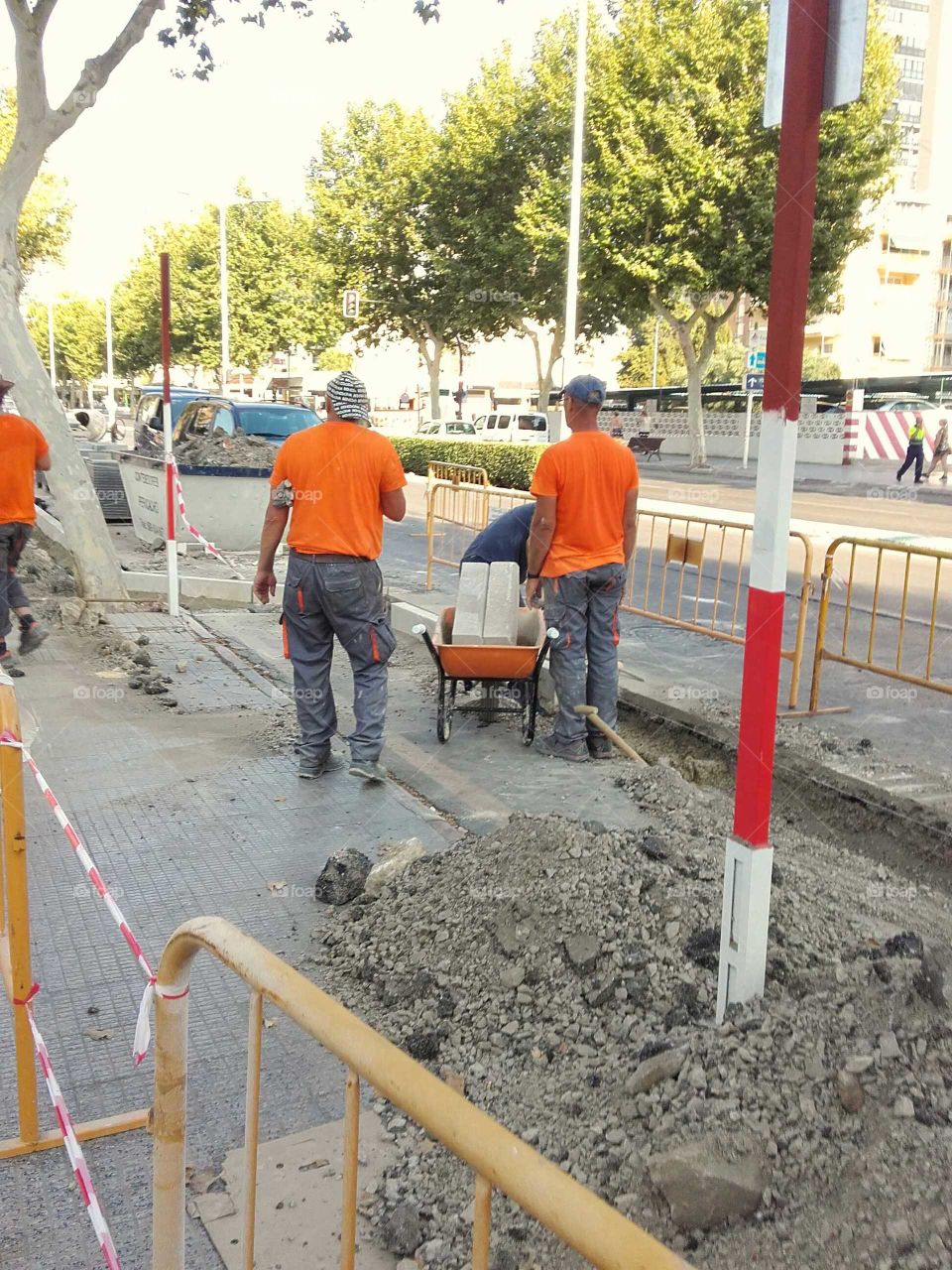 Construction workers