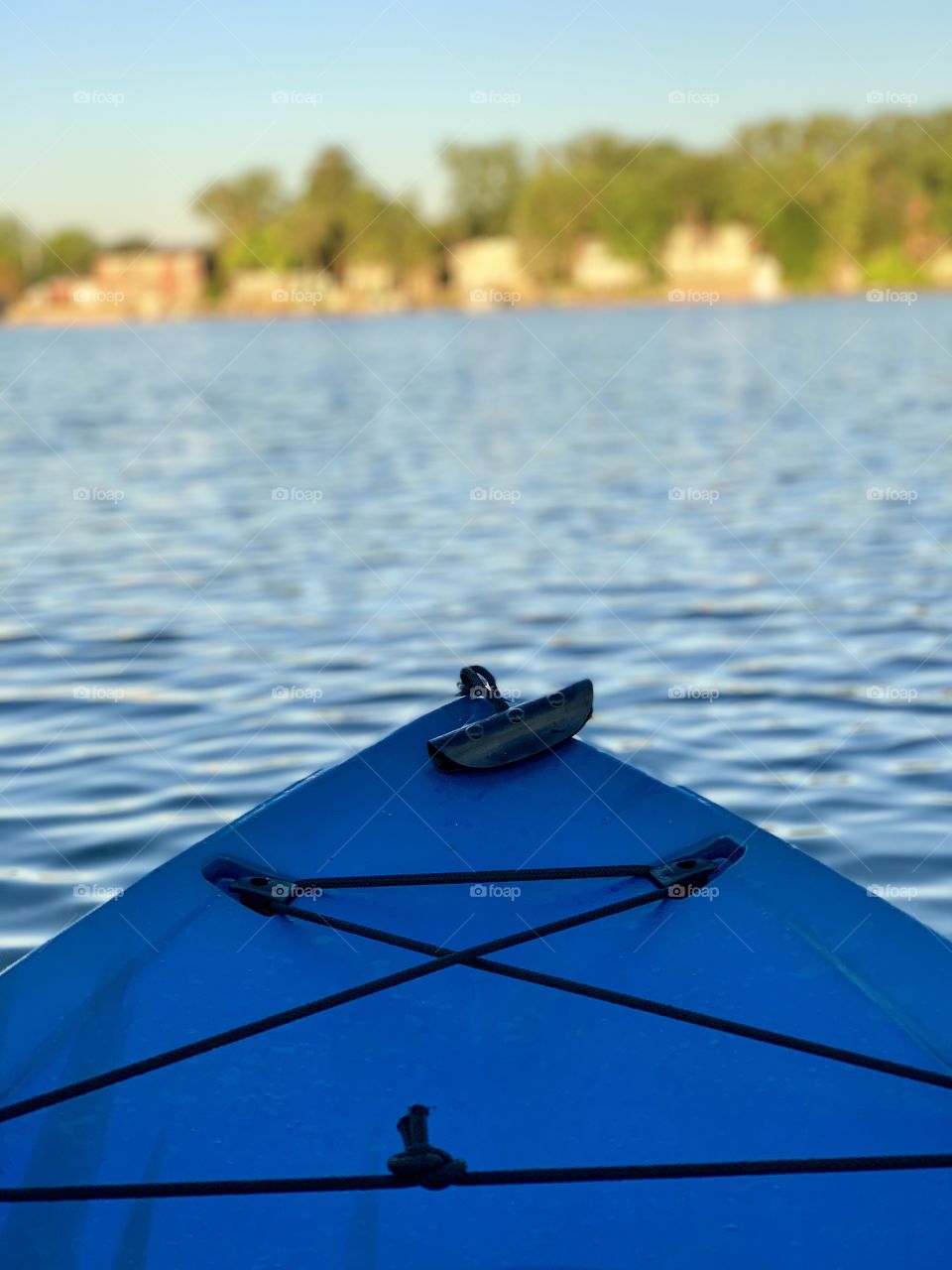 Kayaking on the Lake