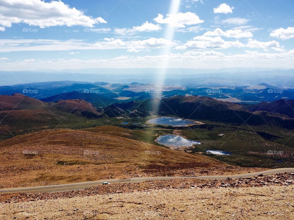 View at Pikes Peak