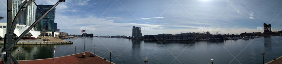 Baltimore inner harbor