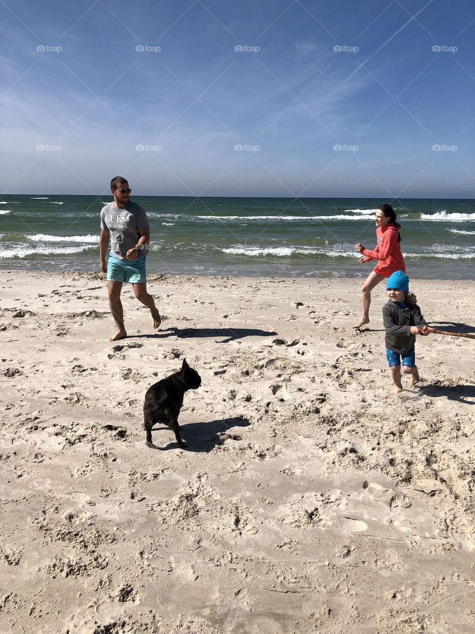 Having fun on the beach 🏖