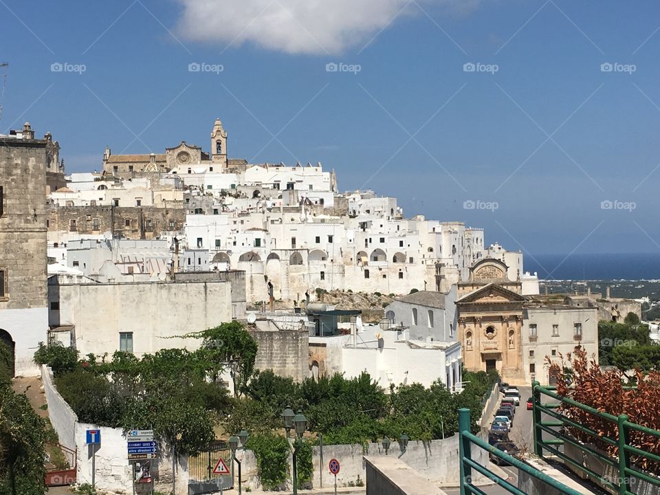 Ostuni, the white town, Salento, Puglia, Italy