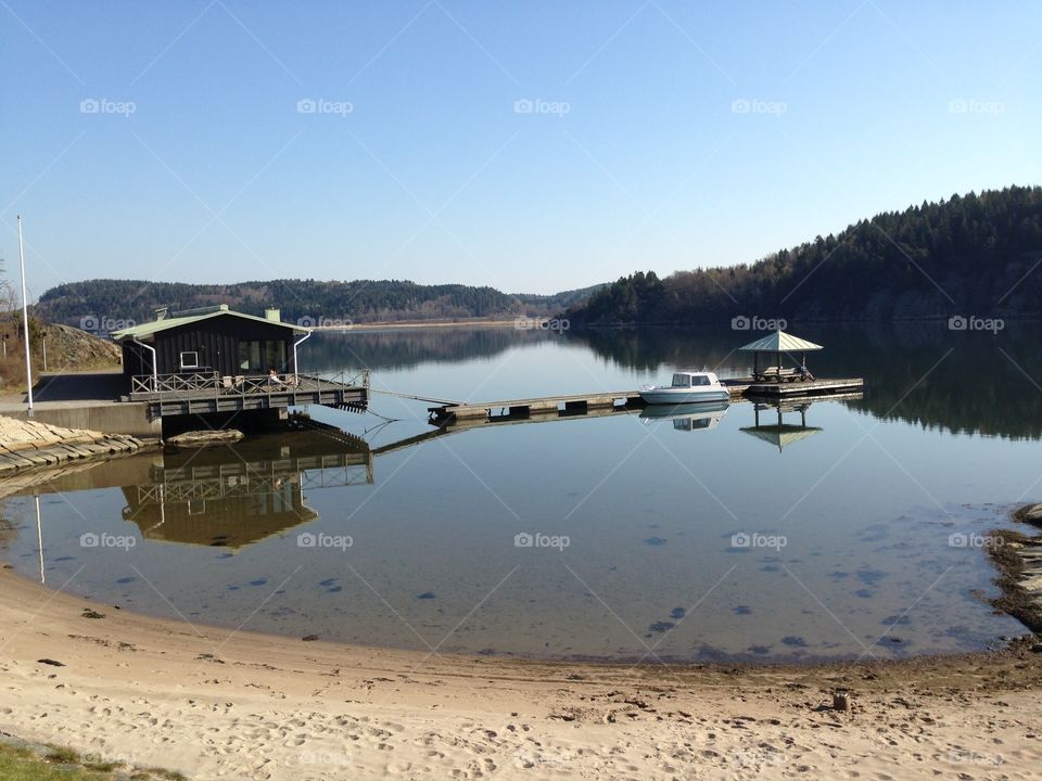 Gullmarsfjorden. A beautiful day at Vann spa with my darling. 