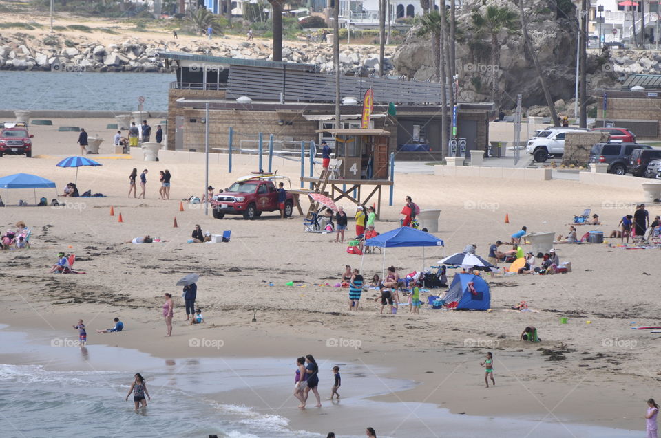 Corona del Mar beach