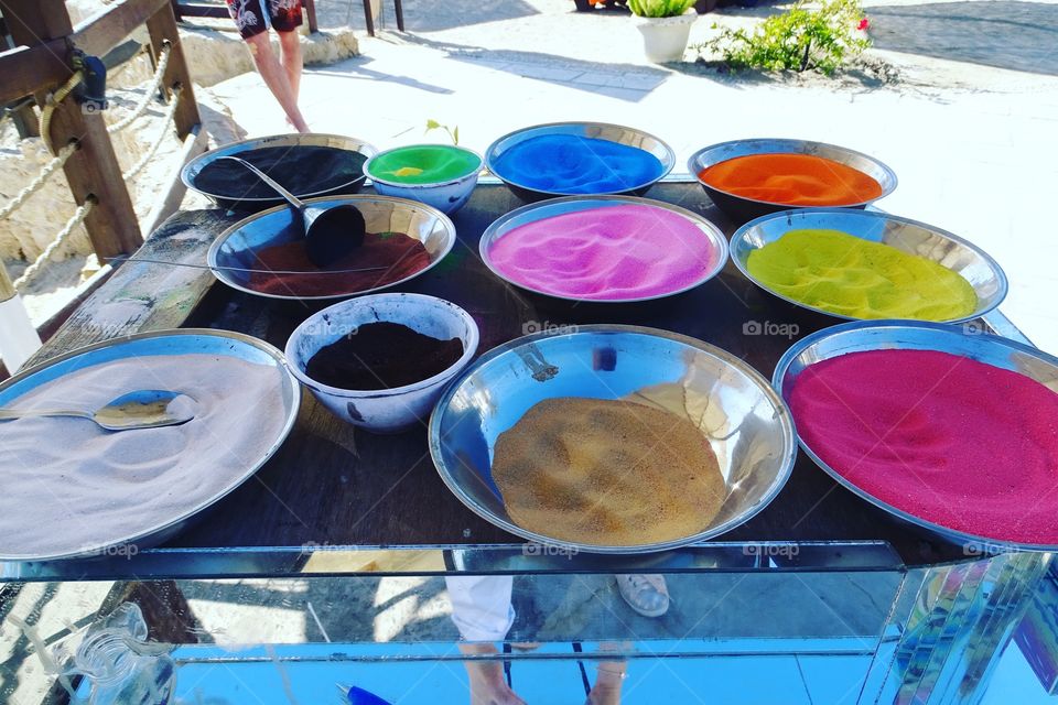 Sand Farben best in Egypten