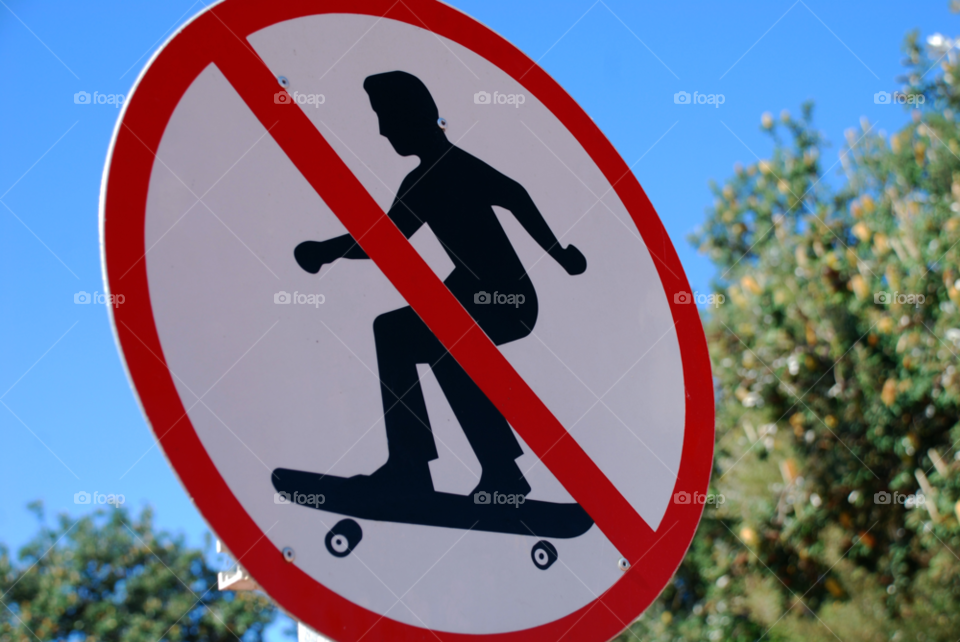 sign skate no fine by paullj