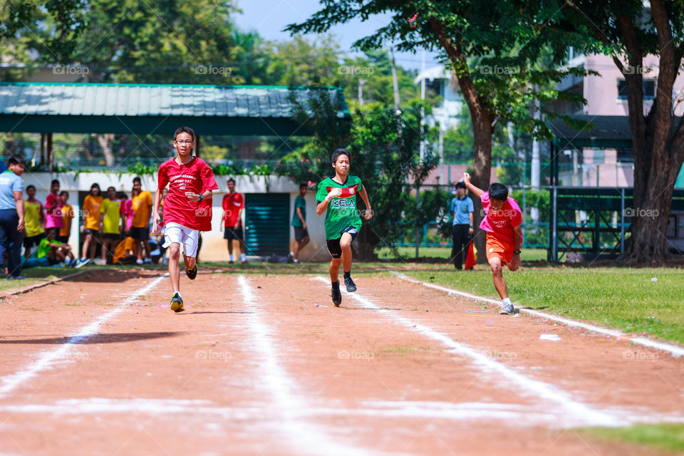 Running in the track