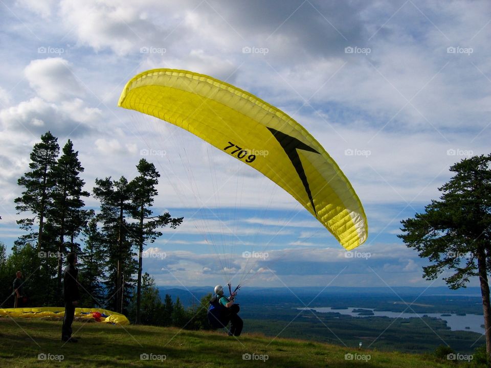 Paragliding