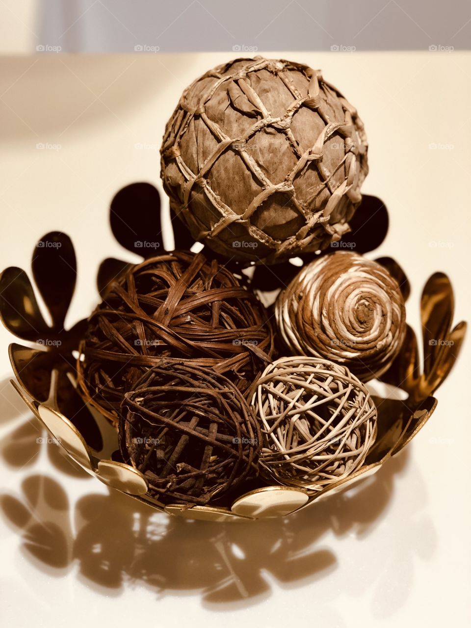 Circles and ellipses created by human 