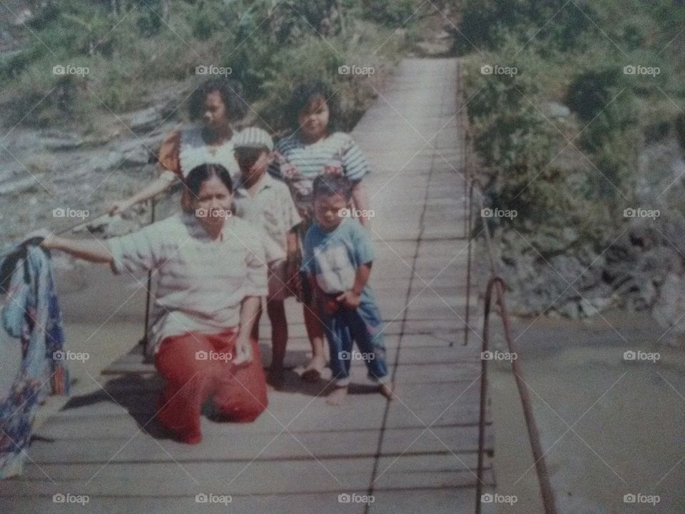 Old Family Photo above The Bridge