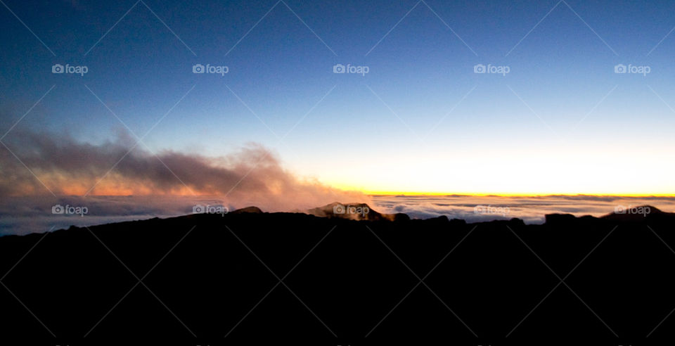 Sunrise in Hawaii 