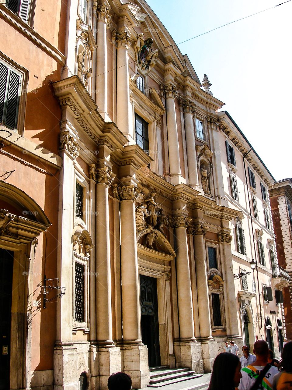 Iglesia Sta. Trinidad. Iglesia de la Santísima Trinidad de los Españoles (Roma - Italy)