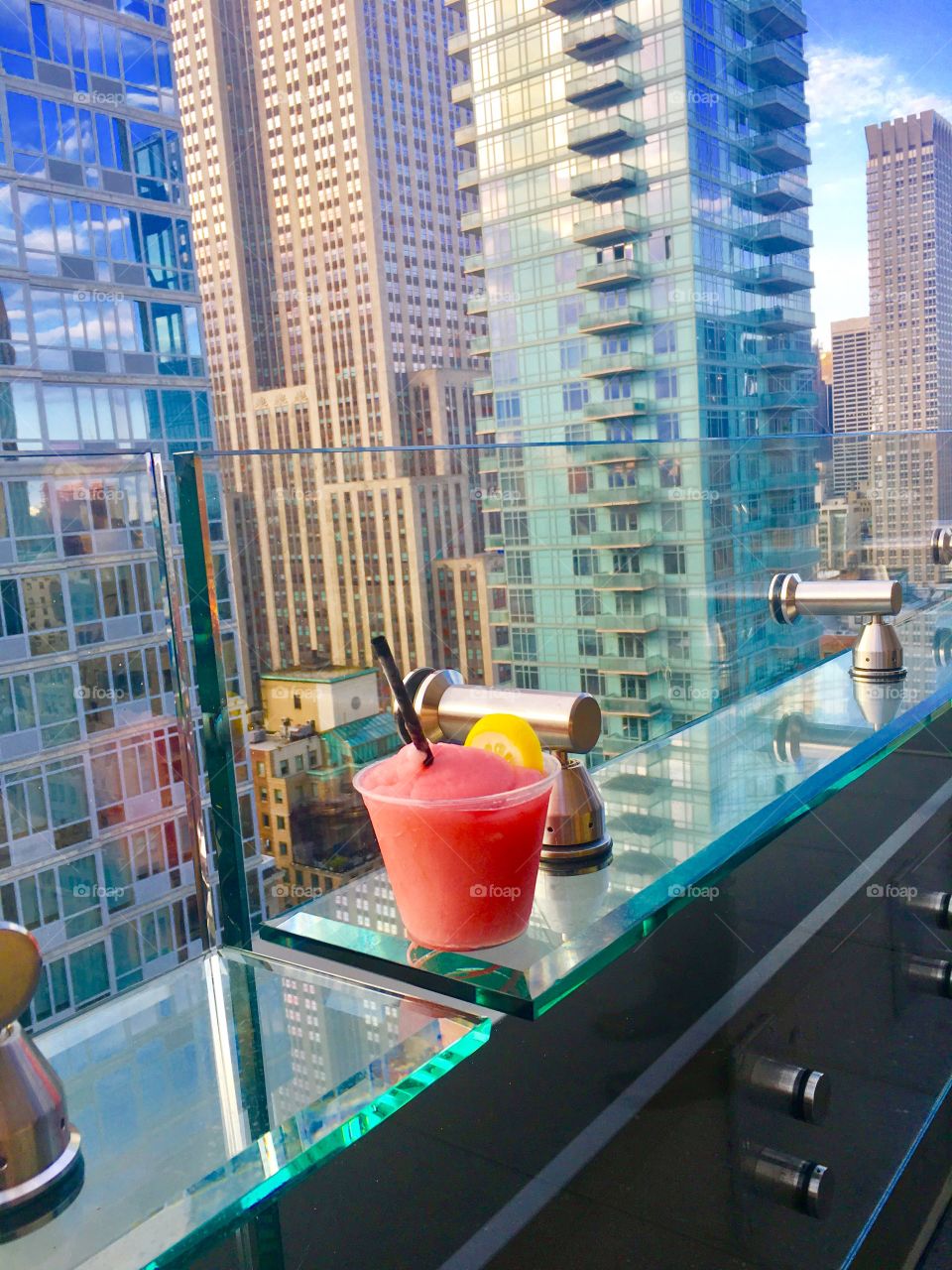 Rooftop drinks 