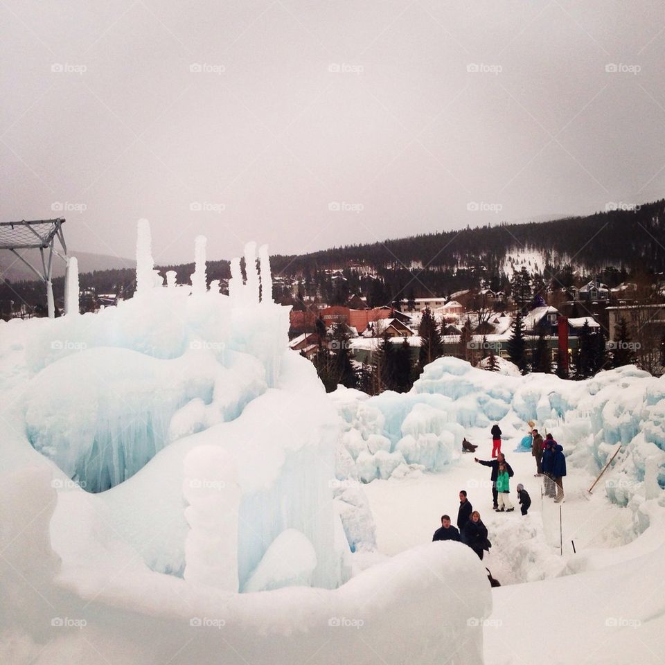 Ice castle