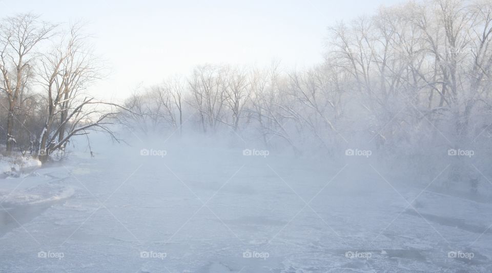 icy fog