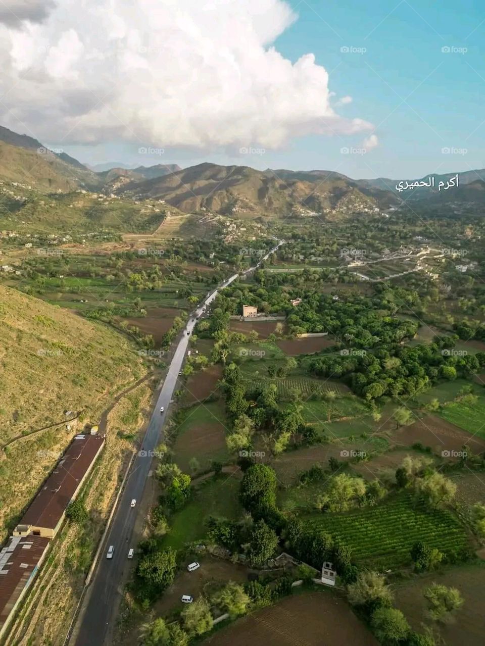 Landscapes from the ground in Happy Yemen