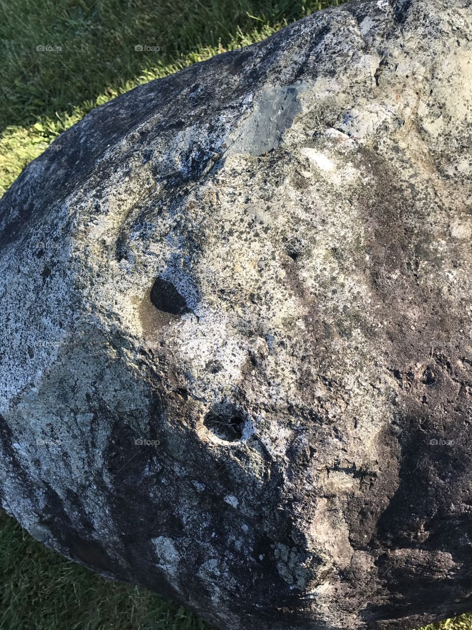 A huge boulder