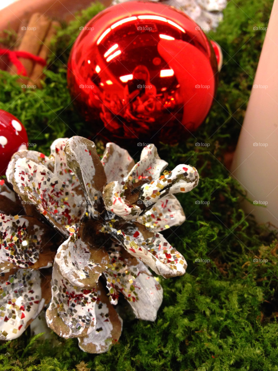 christmas reflection decoration jul by elluca