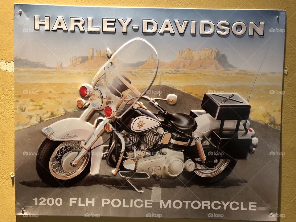 Harley Davidson poster