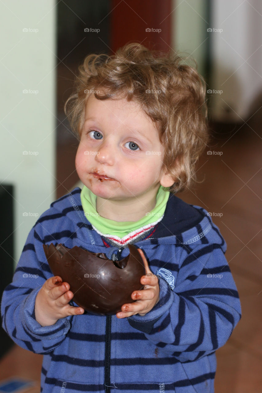 my favourite snack is chocolate Easter egg