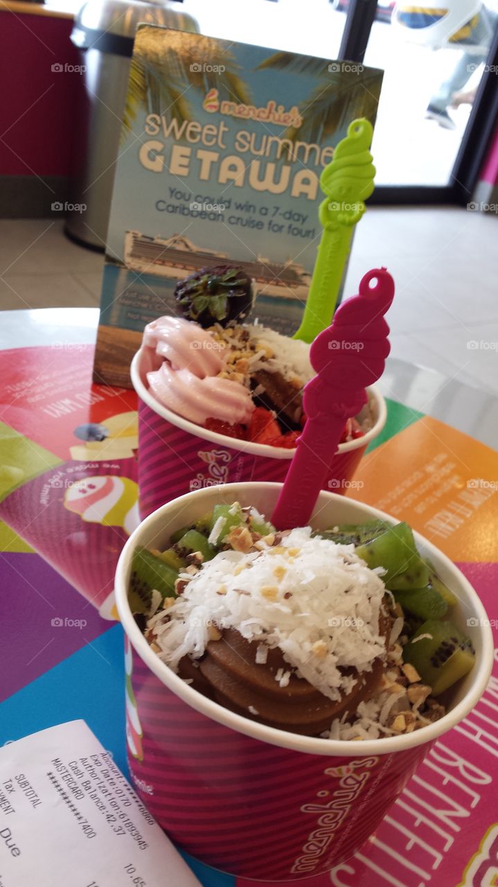 Menchie's for Fro-Yo. delicious anytime